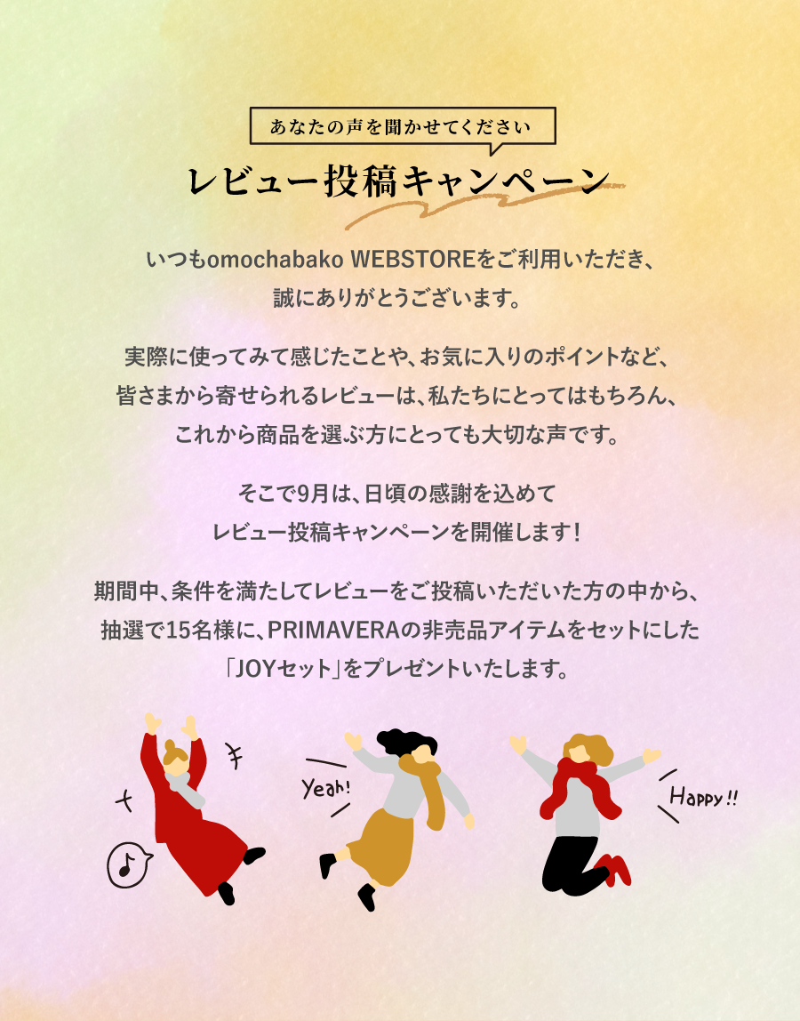 レビュー説明文
